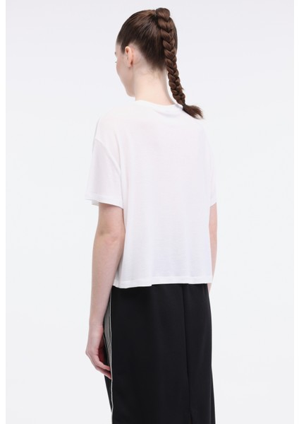Wl Cyrus 11bt206 5fx Ekru Kadın Kısa Kol T-Shirt