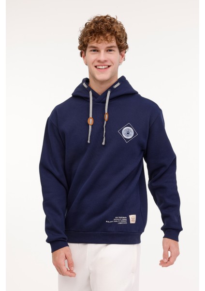 ml Hector 17URB1043 4pr Lacivert Erkek Sweatshirt