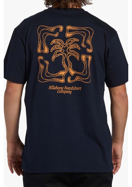 TROPPO TEES Lacivert Erkek Kısa Kol T-Shirt