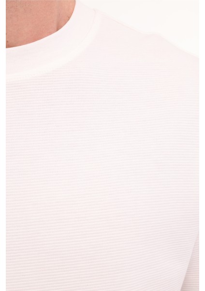 ml Jasper 11URB1064 5fx Ekru Erkek Kısa Kol T-Shirt