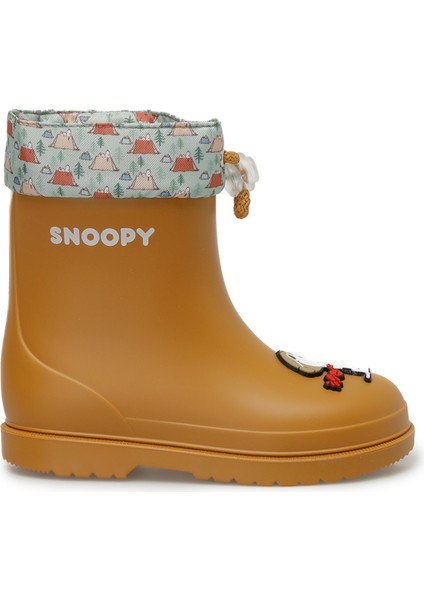 W10277 BIMBI SNOOPY Karamel Erkek Çocuk Yağmur Çizmesi