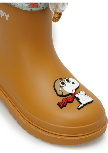 W10277 BIMBI SNOOPY Karamel Erkek Çocuk Yağmur Çizmesi