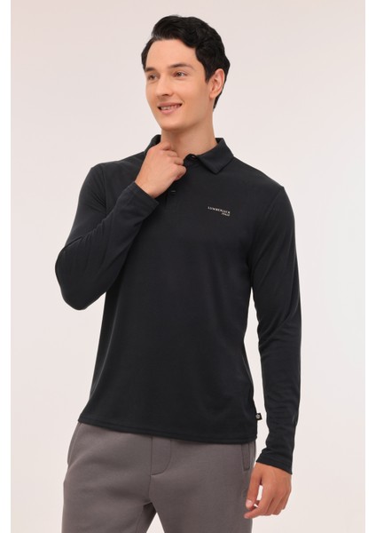 Ml Zeyn 15ıtl510 4pr Siyah Erkek Uzun Kol T-Shirt