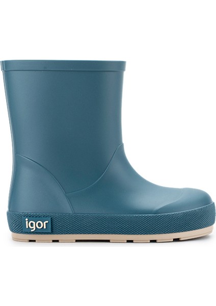 W10294 Yogı Dk Petrol Erkek Çocuk Yağmur Çizmesi