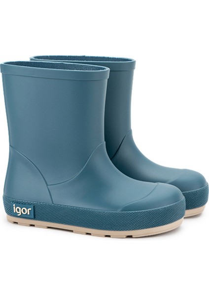 W10294 Yogı Dk Petrol Erkek Çocuk Yağmur Çizmesi