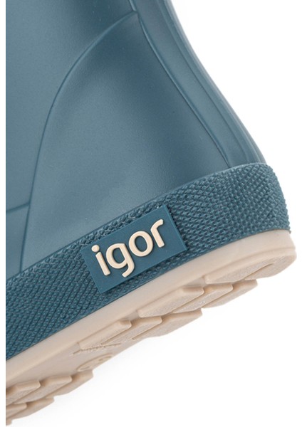 W10294 Yogı Dk Petrol Erkek Çocuk Yağmur Çizmesi