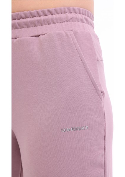 WB JOGGER 22CT133 5FX PASTEL MOR Kadın Eşofman Altı