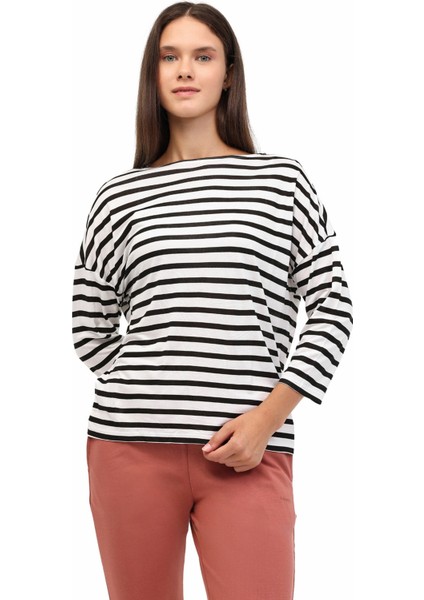 Wl Bıana 11BT236 5fx Siyah Kadın Kısa Kol T-Shirt