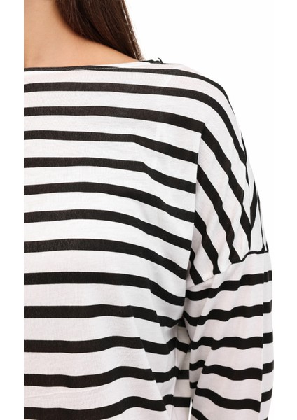 Wl Bıana 11BT236 5fx Siyah Kadın Kısa Kol T-Shirt