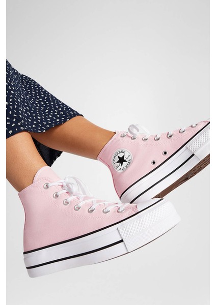 CHUCK TAYLOR ALL STAR LIF Pembe Kadın High Sneaker