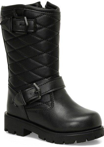 Letune 4pr Siyah Kız Çocuk Çizme