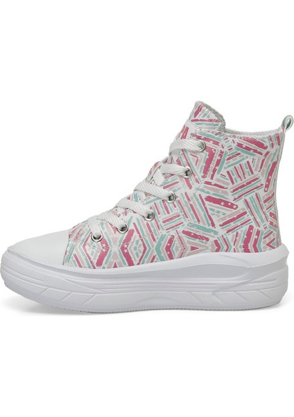 Clementıne Ppt Jr 4Pr Beyaz Kız Çocuk High Sneaker