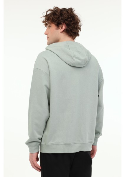 MB Ros 18HS112 5fx Pastel Hakı Erkek Eşofman Üstü