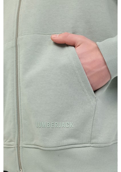 MB Ros 18HS112 5fx Pastel Hakı Erkek Eşofman Üstü