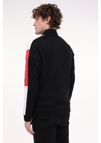 ml Matte 18ITL426 5fx Siyah Erkek Eşofman Üstü