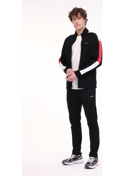 ml Matte 18ITL426 5fx Siyah Erkek Eşofman Üstü