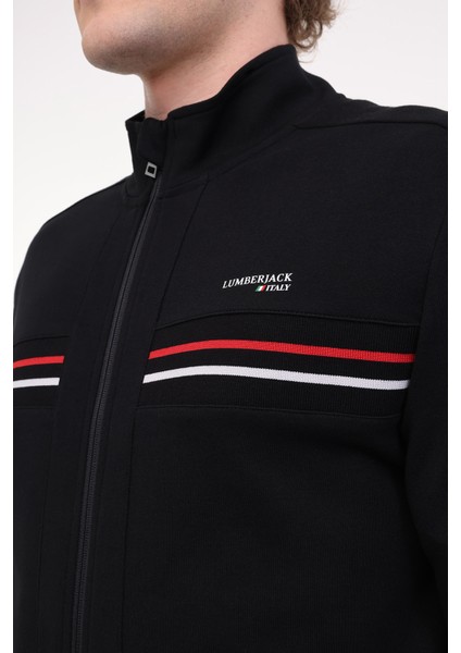 ml Robert 18ITL411 5fx Siyah Erkek Eşofman Üstü