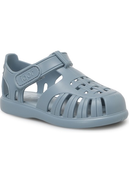 S10271 TOBBY SOLID Mavi Kız Çocuk Sandalet