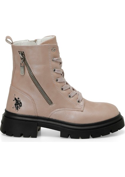 Hally 4pr Pembe Kız Çocuk Biker Bot