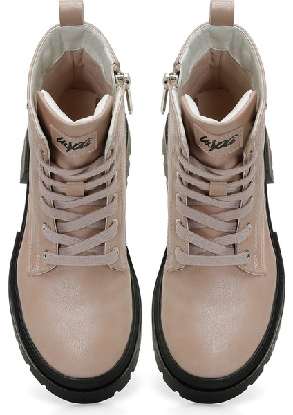 Hally 4pr Pembe Kız Çocuk Biker Bot