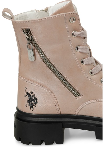 Hally 4pr Pembe Kız Çocuk Biker Bot