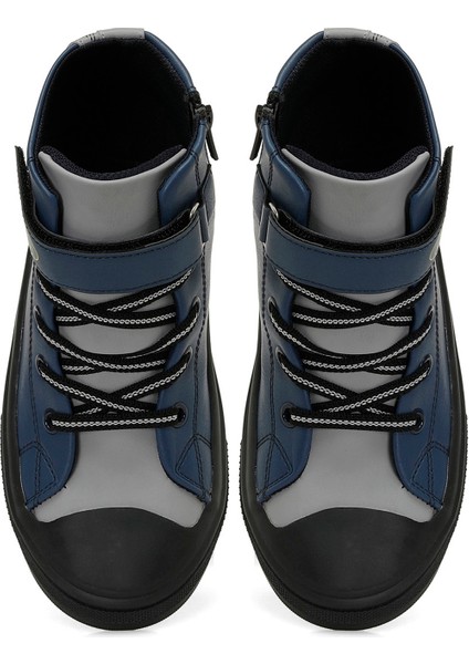 ANZE.F4PR Lacivert Erkek Çocuk High Sneaker
