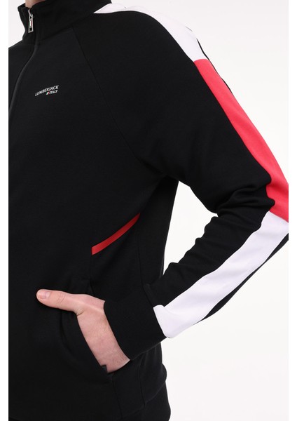 ml Matte 18ITL426 5fx Siyah Erkek Eşofman Üstü