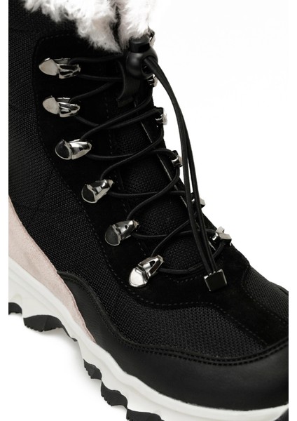 GLOPPE 4PR Siyah Kız Çocuk Çizme