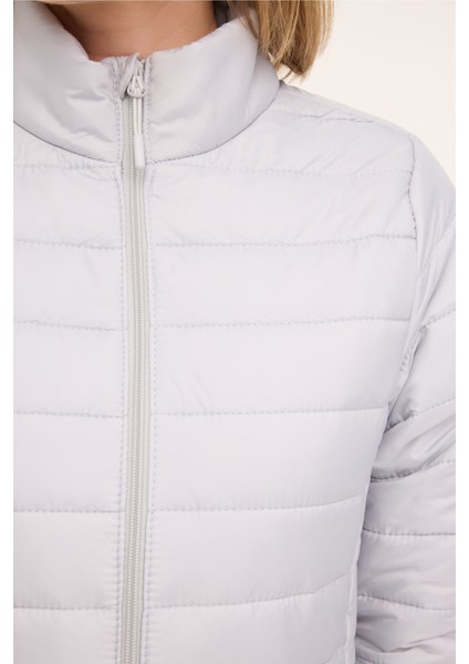 WB PADDED 1SN659 4PR Gri Kadın Mont