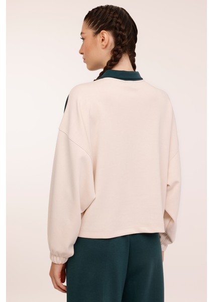 WL CADYNA 16KT02 4PR Yeşil Kadın Sweatshirt