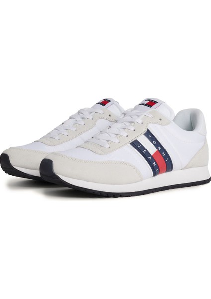 TJM RUNNER CASUAL ESS Beyaz Erkek Sneaker