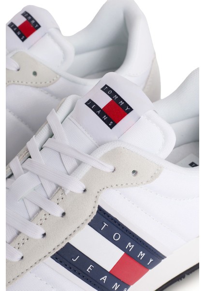 TJM RUNNER CASUAL ESS Beyaz Erkek Sneaker