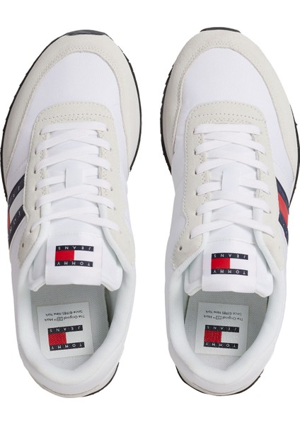 TJM RUNNER CASUAL ESS Beyaz Erkek Sneaker
