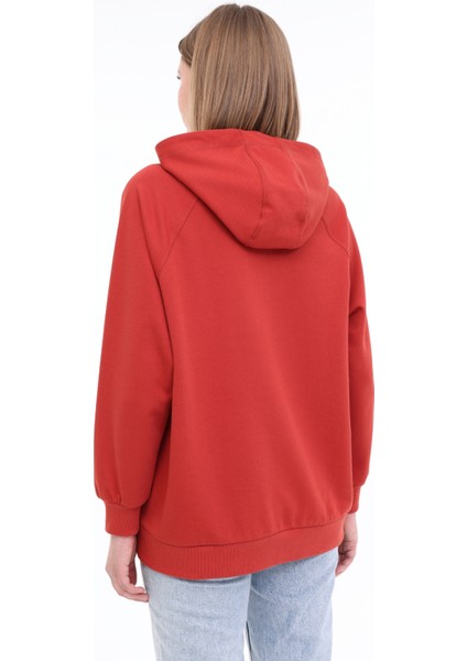 Wl Erıka 17SS317 4pr Kiremit Kadın Sweatshirt