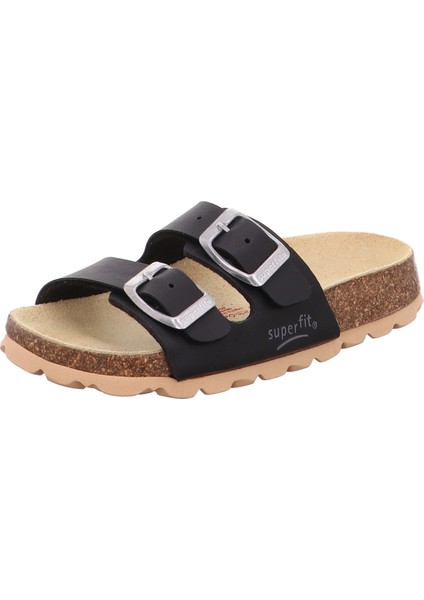 FUSSBETTP Siyah Erkek Çocuk Terlik