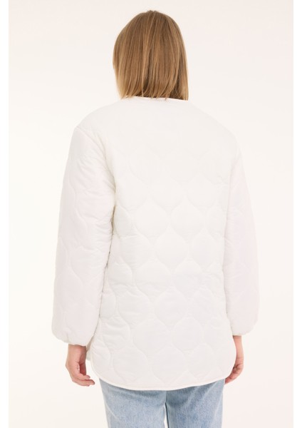 Wl Darıan 1GF652 4pr Ekru Kadın Mont