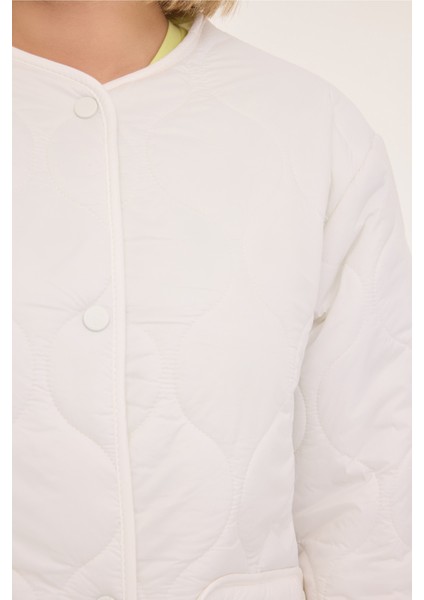 Wl Darıan 1GF652 4pr Ekru Kadın Mont