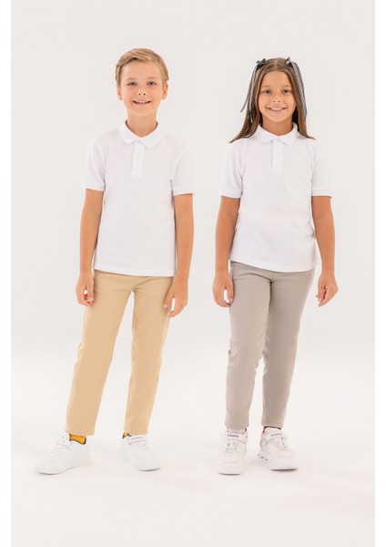 KU BASIC 11KDS03 4PR Beyaz Erkek Çocuk Kısa Kol T-Shirt