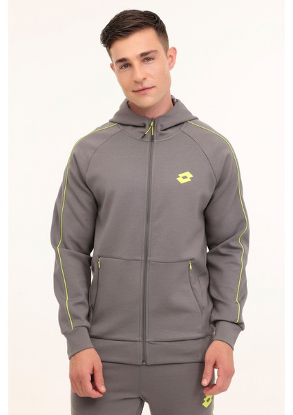 M-YINKAS FZ HOODIE 4PR Gri Erkek Eşofman Üstü