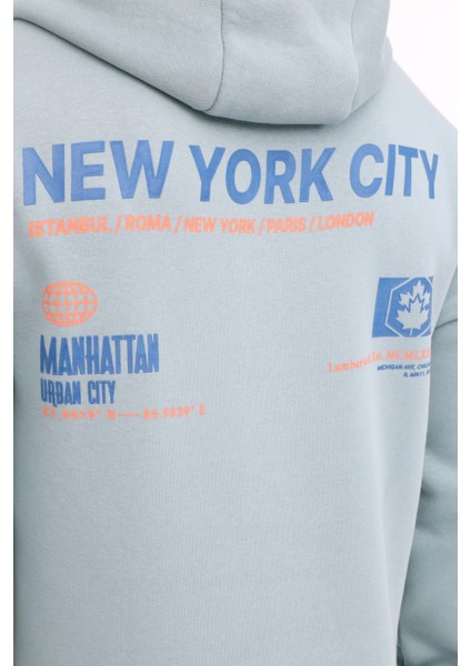 ML GREYS 17URB2015 4PR Mavi Erkek Sweatshirt