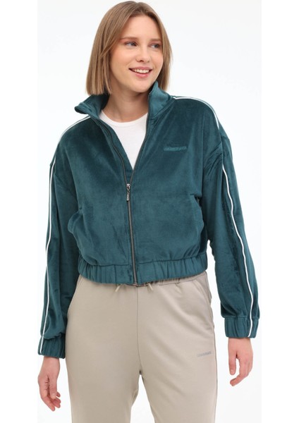 WL ANAIS 18MS421 4PR Yeşil Kadın Eşofman Üstü