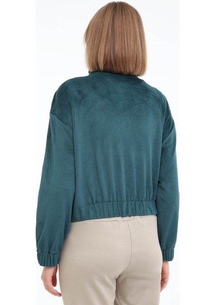 WL ANAIS 18MS421 4PR Yeşil Kadın Eşofman Üstü