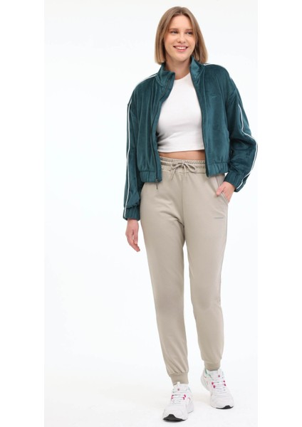 WL ANAIS 18MS421 4PR Yeşil Kadın Eşofman Üstü