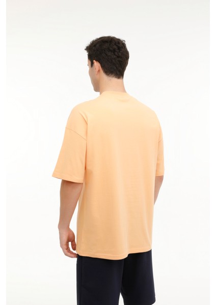 MB 11BS102 4fx Kayısı Erkek Kısa Kol T-Shirt