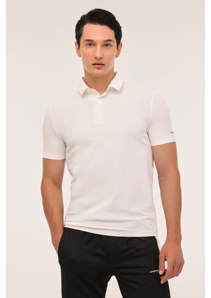 ml Hest 12C-QA1001 4fx Ekru Erkek Kısa Kol T-Shirt