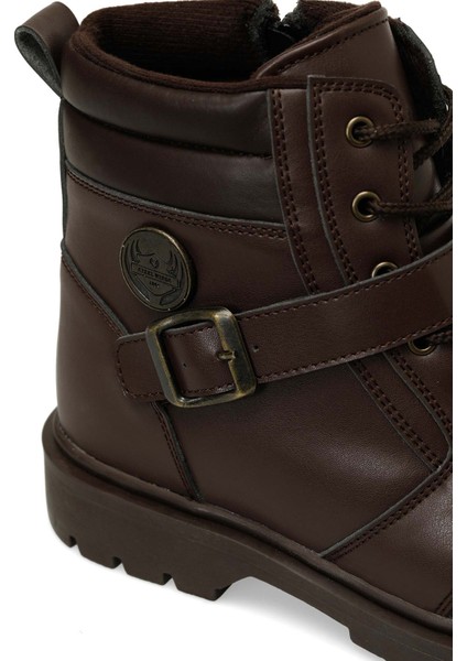 Sımo G 4pr Kahverengi Erkek Çocuk Biker Bot