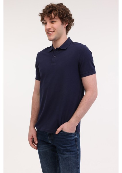 MB Pam 12SN328 5fx Lacivert Erkek Kısa Kol T-Shirt