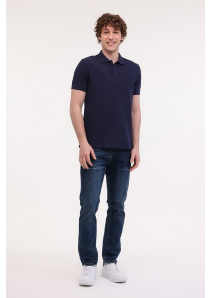 MB Pam 12SN328 5fx Lacivert Erkek Kısa Kol T-Shirt