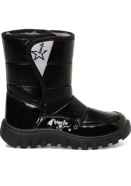 PINHA 4PR Siyah Kız Çocuk Kar Botu