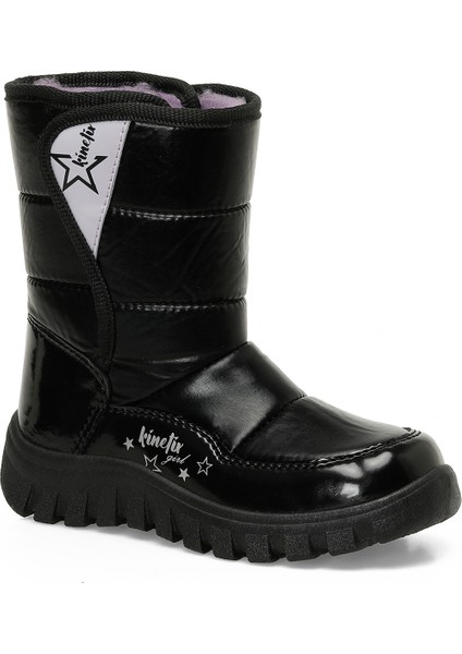 PINHA 4PR Siyah Kız Çocuk Kar Botu